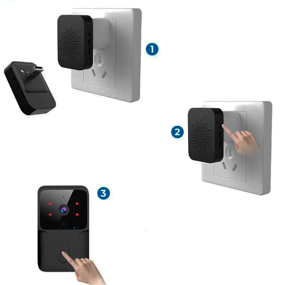 Campainha sem Fio Nano Vision 2.6