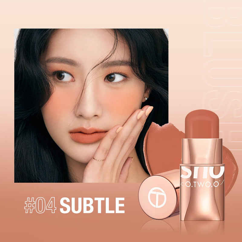 Stick Blush BRIELLE 3em1-batom,brush,sombra, à prova d'água
