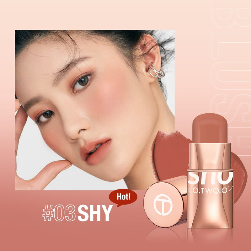 Stick Blush BRIELLE 3em1-batom,brush,sombra, à prova d'água