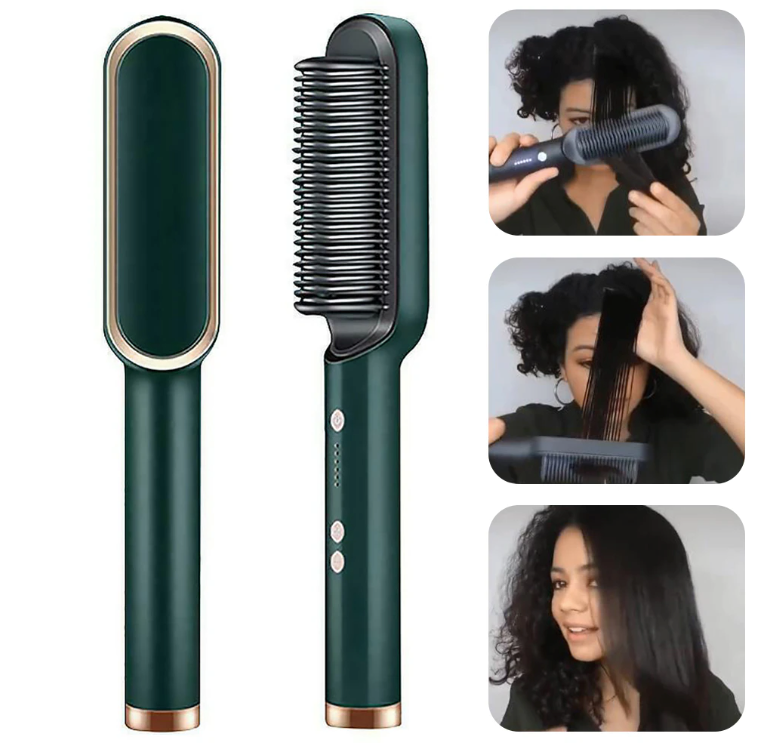Escova Alisadora StacyHair [CABELOS LISOS NA HORA]